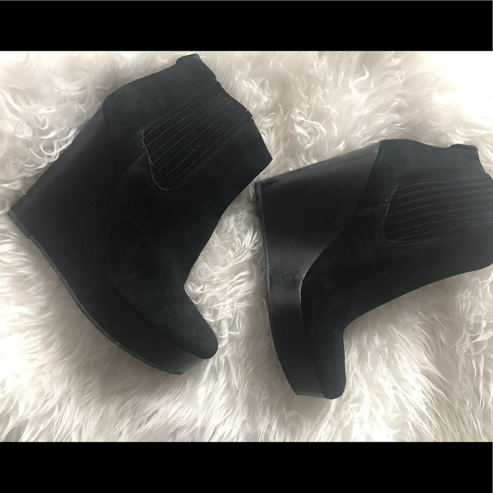 Michael Kors Platform Suede Booties